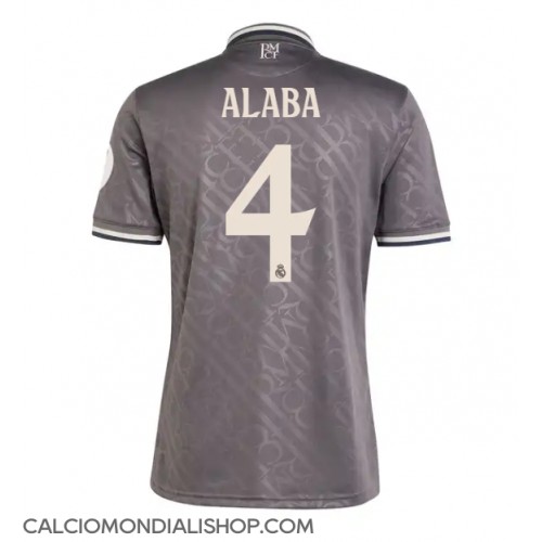 Maglie da calcio Real Madrid David Alaba #4 Terza Maglia 2024-25 Manica Corta